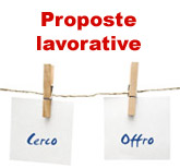 Cerco/Offro lavoro