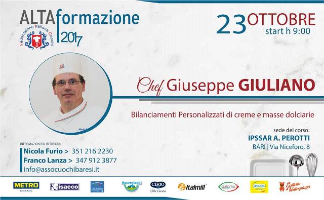  Alta Formazione 2017 Chef Giuseppe GIULIANO