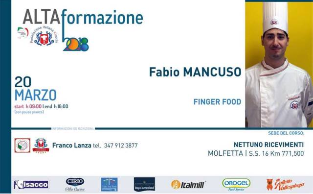 ALTA FORMAZIONE Finger food
