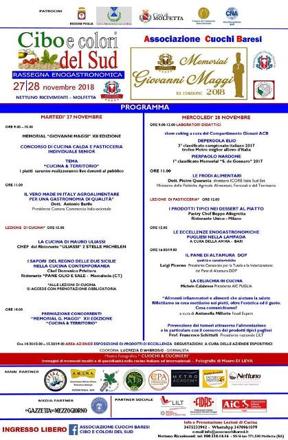 PROGRAMMA XII EDIZIONE MEMORIAL GIOVANNI MAGGI