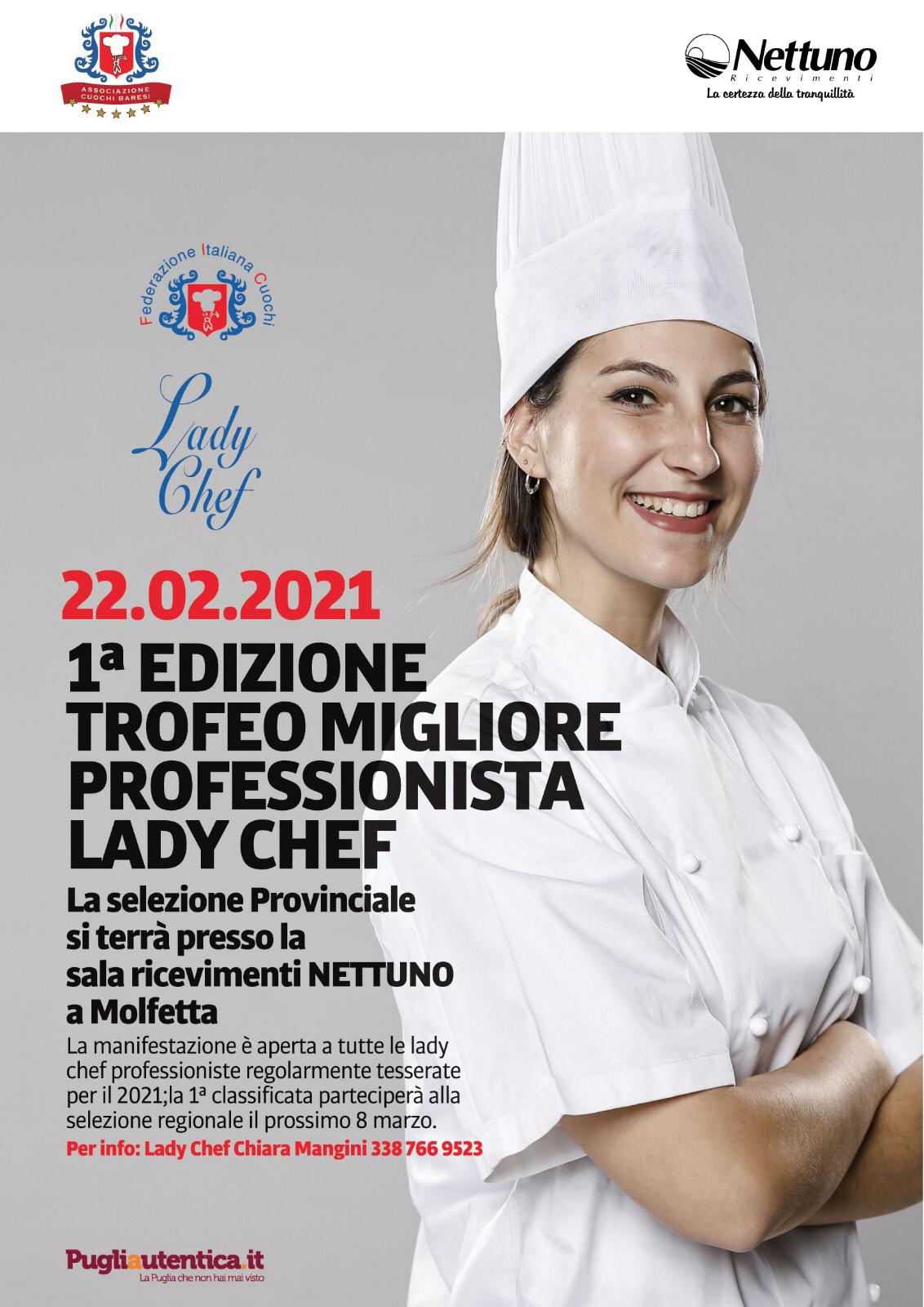 SELEZIONE PROVINCIALE MIGLIORE PROFESSIONISTA LADY CHEF