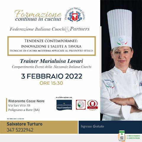 TENDENZE CONTEMPORANEE: INNOVAZIONE E SALUTE A TAVOLA 